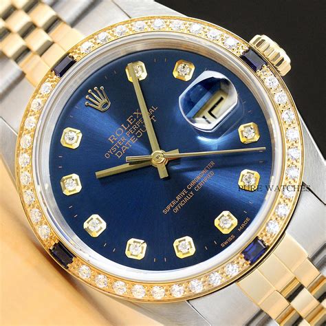 rolex datejust mens gold diamond|Rolex Datejust gold diamond price.